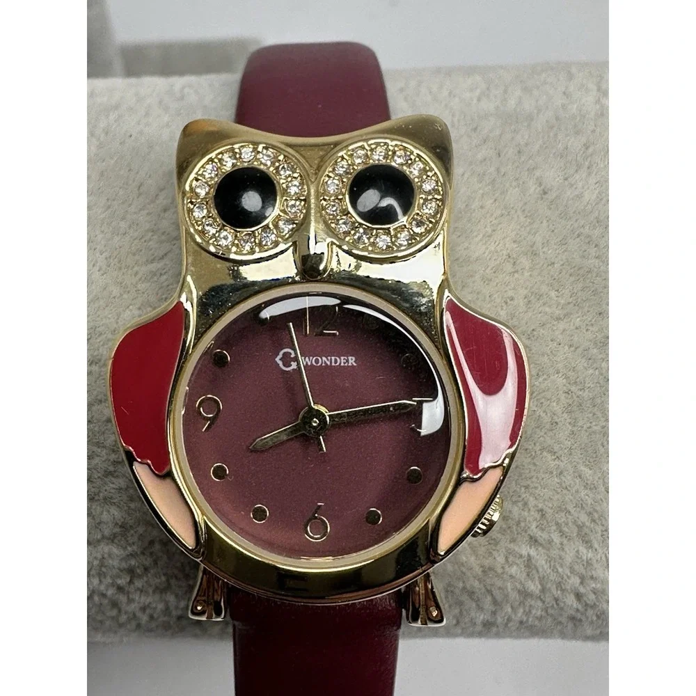 C. Wonder CWON28 Owl Ladies‎ Watch New Battery 27MM 7.75